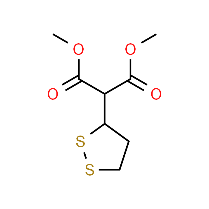 Dimethyl 2-(1,2-dithiolan-3-yl)malonate