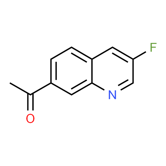 1-(3-Fluoroquinolin-7-yl)ethan-1-one