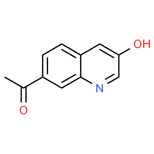 1-(3-Hydroxyquinolin-7-yl)ethan-1-one