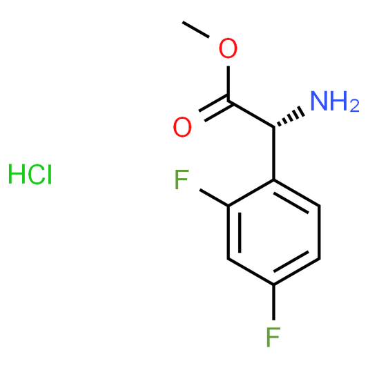 (R)-Methyl 2-amino-2-(2,4-difluorophenyl)acetate hydrochloride