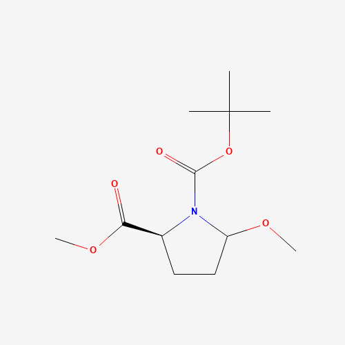 1-(tert-Butyl) 2-methyl (2S)-5-methoxypyrrolidine-1,2-dicarboxylate