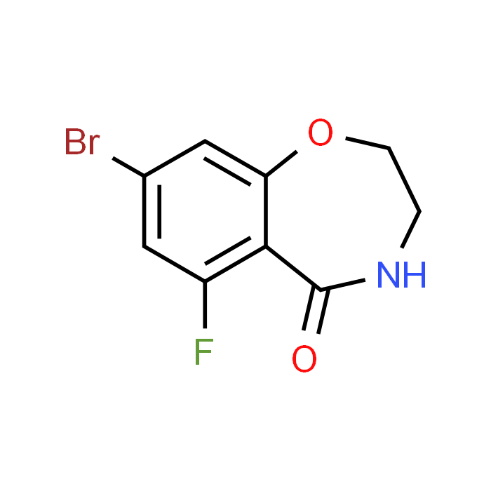 8-Bromo-6-fluoro-3,4-dihydrobenzo[f][1,4]oxazepin-5(2H)-one