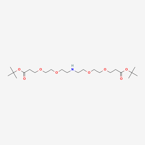 NH-(peg2-t-butyl ester)2