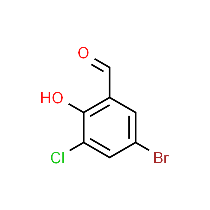 5-Bromo-3-chloro-2-hydroxybenzaldehyde