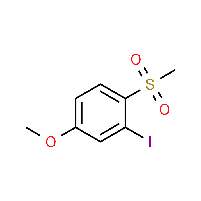 2-Iodo-4-methoxy-1-(methylsulfonyl)benzene