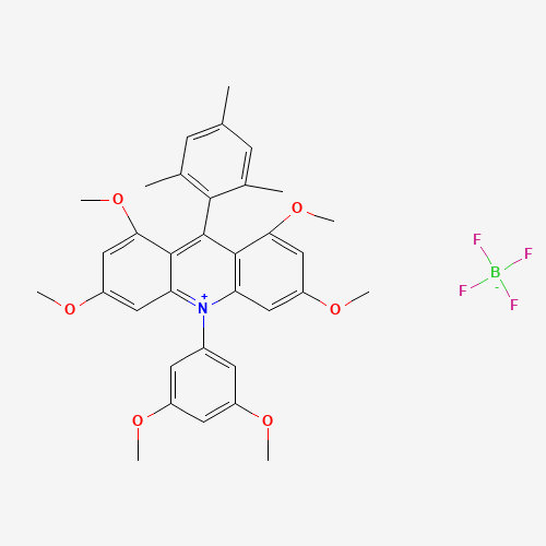 10-(3,5-Dimethoxyphenyl)-9-mesityl-1,3,6,8-tetramethoxyacridin-10-ium tetrafluoroborate