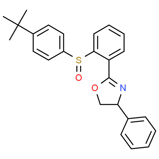 (R)-2-(2-((S)-(4-(tert-Butyl)phenyl)sulfinyl)phenyl)-4-phenyl-4,5-dihydrooxazole