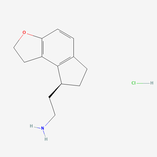 (S)-2-(1,6,7,8-Tetrahydro-2H-indeno[5,4-b]furan-8-yl)ethan-1-amine hydrochloride