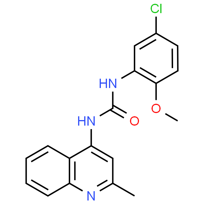 1-(5-Chloro-2-methoxyphenyl)-3-(2-methylquinolin-4-yl)urea