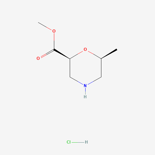 Methyl (2S,6S)-6-methylmorpholine-2-carboxylate hydrochloride