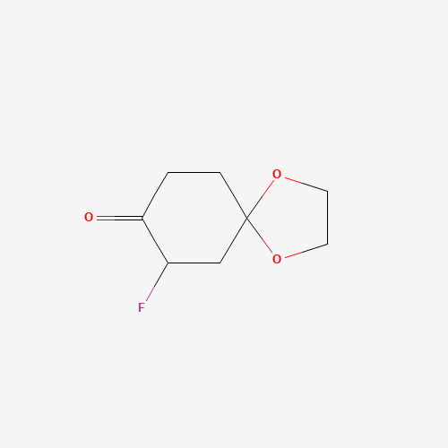 7-Fluoro-1,4-dioxaspiro[4.5]decan-8-one