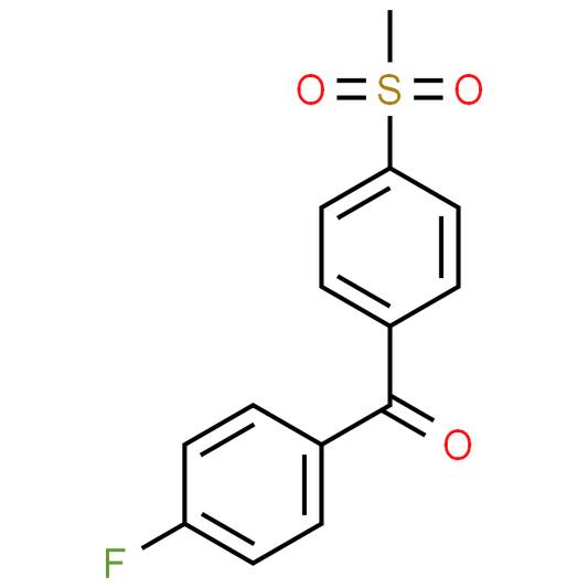 (4-Fluorophenyl)(4-methanesulfonylphenyl)methanone