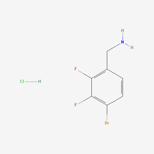 (4-Bromo-2,3-difluorophenyl)methanamine hydrochloride
