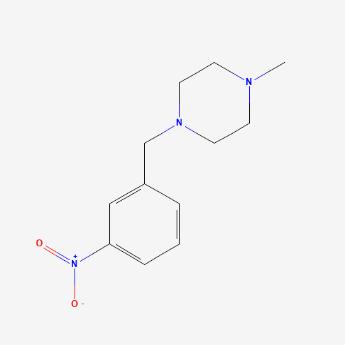 1-Methyl-4-(3-nitrobenzyl)piperazine