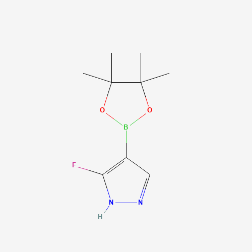 3-Fluoro-4-(4,4,5,5-tetramethyl-1,3,2-dioxaborolan-2-yl)-1H-pyrazole