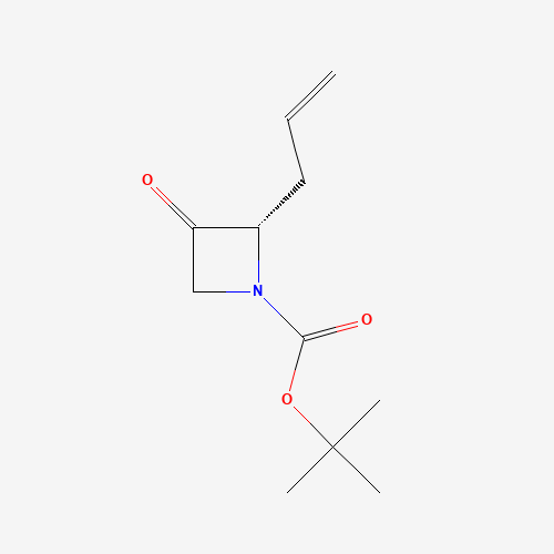 tert-Butyl (S)-2-allyl-3-oxoazetidine-1-carboxylate