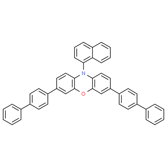 3,7-Di([1,1'-biphenyl]-4-yl)-10-(naphthalen-1-yl)-10H-phenoxazine