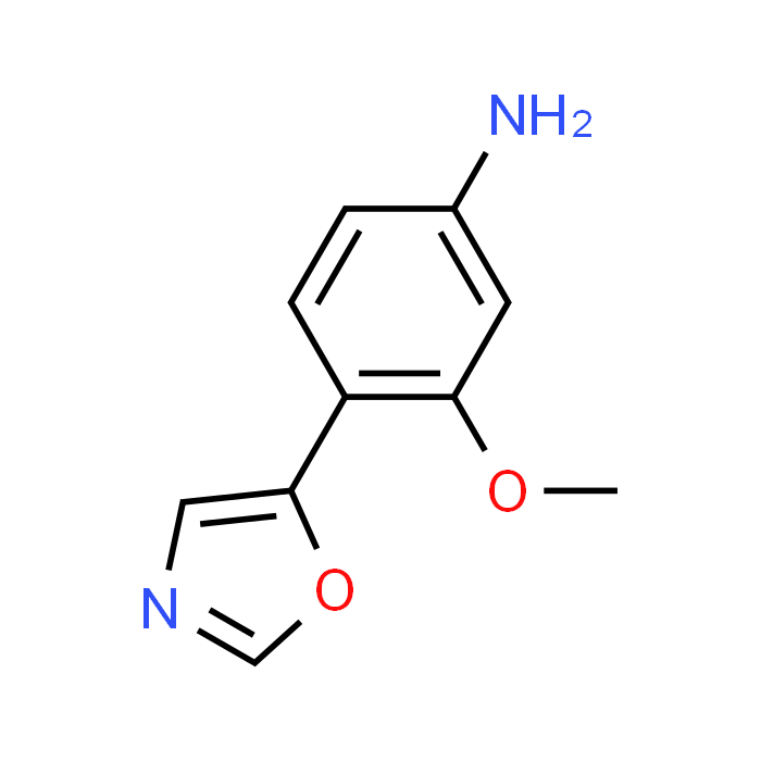 3-Methoxy-4-(oxazol-5-yl)aniline