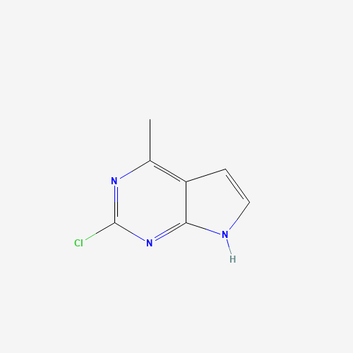 2-Chloro-4-methyl-7H-pyrrolo[2,3-d]pyrimidine