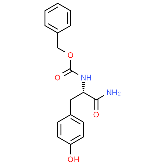 (S)-Benzyl (1-amino-3-(4-hydroxyphenyl)-1-oxopropan-2-yl)carbamate