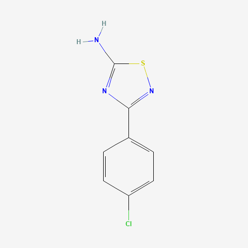 3-(4-Chlorophenyl)-1,2,4-thiadiazol-5-amine