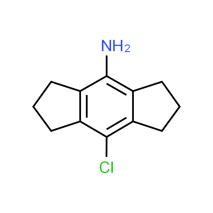 8-Chloro-1,2,3,5,6,7-hexahydro-s-indacen-4-amine
