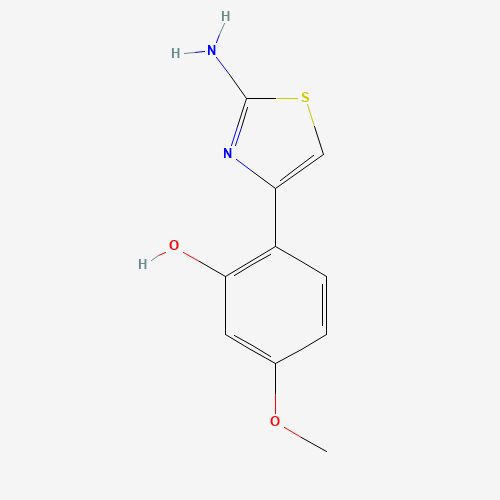 2-(2-Amino-1,3-thiazol-4-yl)-5-methoxyphenol