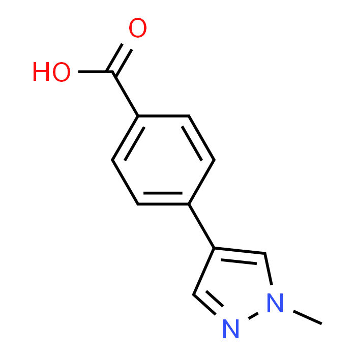 4-(1-Methyl-1H-pyrazol-4-yl)benzoic acid