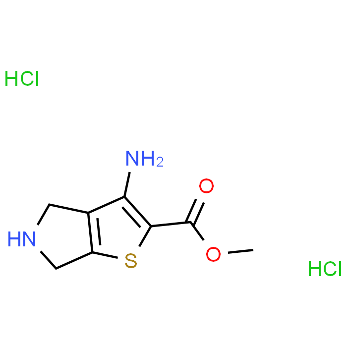 Methyl 3-amino-5,6-dihydro-4H-thieno[2,3-c]pyrrole-2-carboxylate dihydrochloride