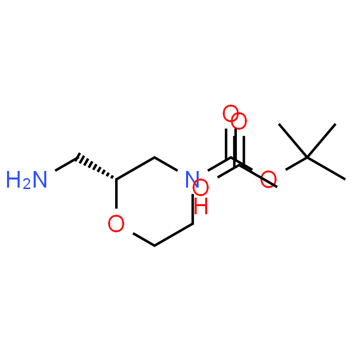 (R)-tert-Butyl 2-(aminomethyl)morpholine-4-carboxylate acetate