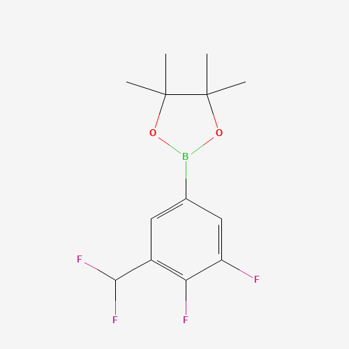 2-(3-(DIFLUOROMETHYL)-4,5-DIFLUOROPHENYL)-4,4,5,5-TETRAMETHYL-1,3,2-DIOXABOROLANE