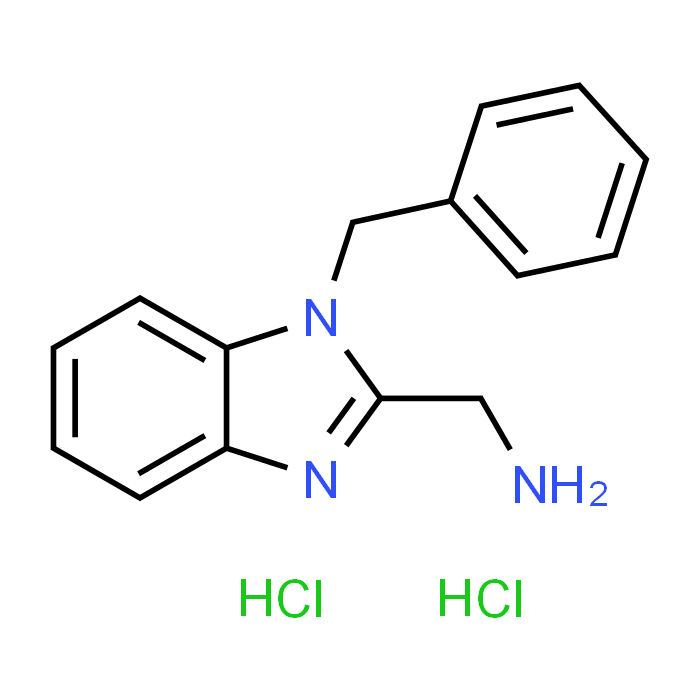 (1-Benzyl-1H-benzo[d]imidazol-2-yl)methanamine dihydrochloride