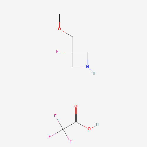3-Fluoro-3-(methoxymethyl)azetidine 2,2,2-trifluoroacetate