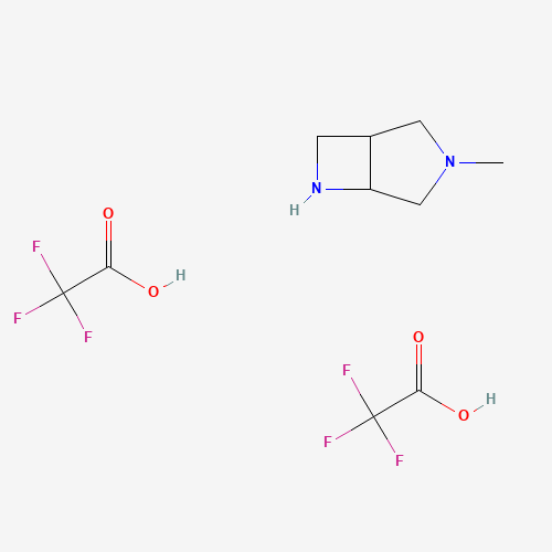 3-methyl-3,6-diazabicyclo[3.2.0]heptane; bis(trifluoroacetic acid)