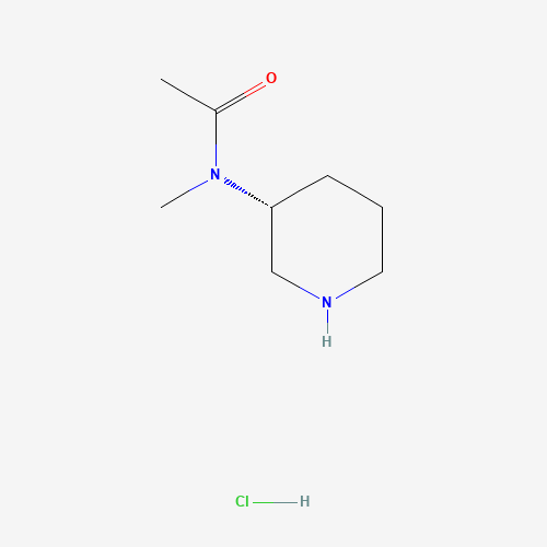 N-methyl-N-[(3R)-piperidin-3-yl]acetamide hydrochloride