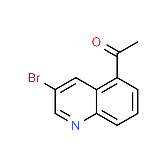 1-(3-Bromoquinolin-5-yl)ethan-1-one