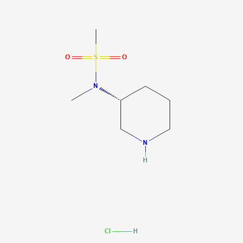 N-methyl-N-[(3R)-piperidin-3-yl]methanesulfonamide hydrochloride