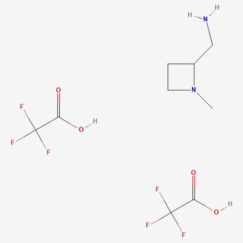 (1-methylazetidin-2-yl)methanamine; bis(trifluoroacetic acid)