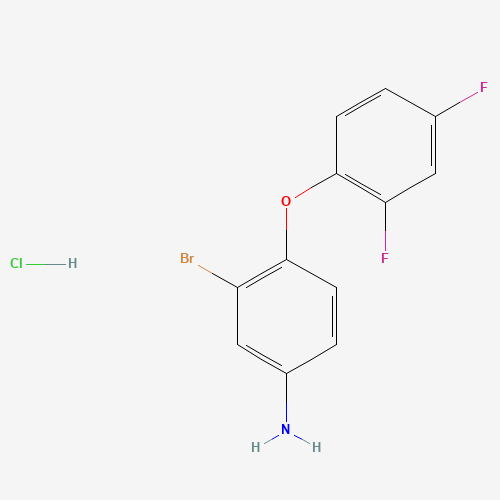 3-Bromo-4-(2,4-difluorophenoxy)aniline hydrochloride