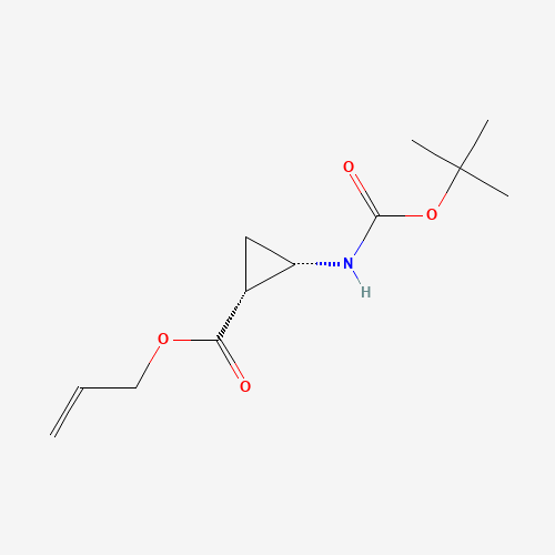 rel-(1R,2S)-Allyl 2-((tert-butoxycarbonyl)amino)cyclopropanecarboxylate