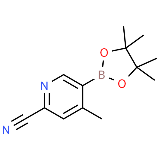 4-Methyl-5-(4,4,5,5-tetramethyl-1,3,2-dioxaborolan-2-yl)picolinonitrile