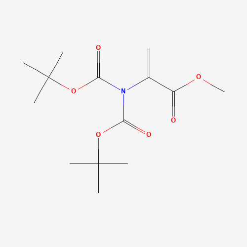 Methyl 2-(bis(tertbutoxycarbonyl)amino)acrylate