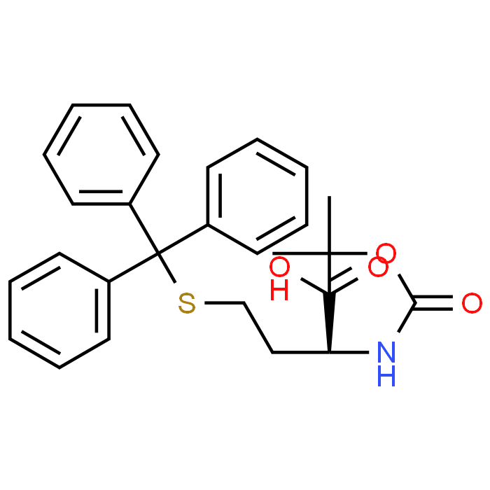 (S)-2-((tert-Butoxycarbonyl)amino)-4-(tritylthio)butanoic acid