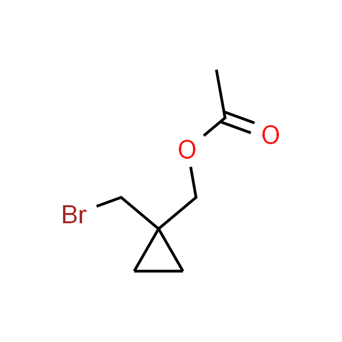 (1-(Bromomethyl)cyclopropyl)methyl acetate