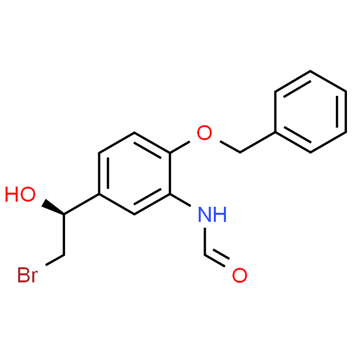 (R)-N-[5-(2-Bromo-1-hydroxyethyl)-2-(phenylmethoxy)phenyl]formamide