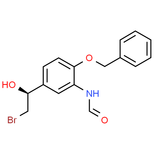 (R)-N-[5-(2-Bromo-1-hydroxyethyl)-2-(phenylmethoxy)phenyl]formamide