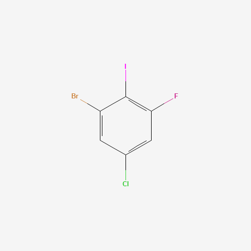 1-Bromo-5-chloro-3-fluoro-2-iodobenzene