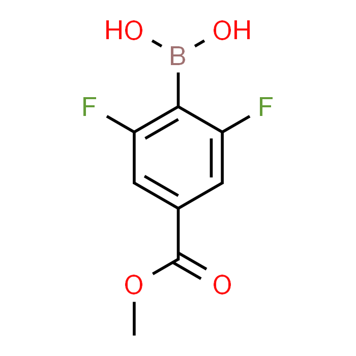 4-Methoxycarbonyl-2,6-difluorophenylboronic acid