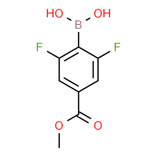 4-Methoxycarbonyl-2,6-difluorophenylboronic acid