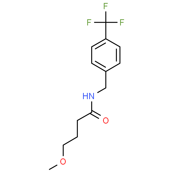 4-Methoxy-N-(4-(trifluoromethyl)benzyl)butanamide